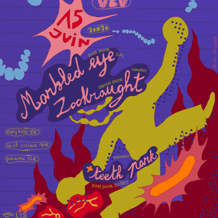 4 ans de Vague Confusion : Marbled Eye + Zookraught + Teeth Park
