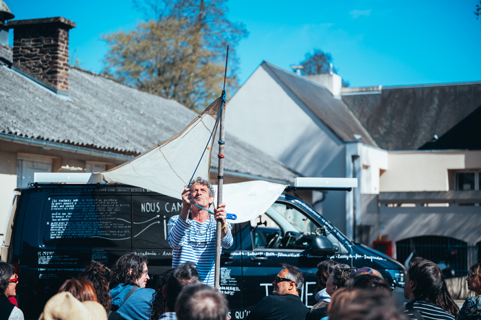 Festival Les Tombées de la Nuit / Nous camperons ici • Sébastien Barrier