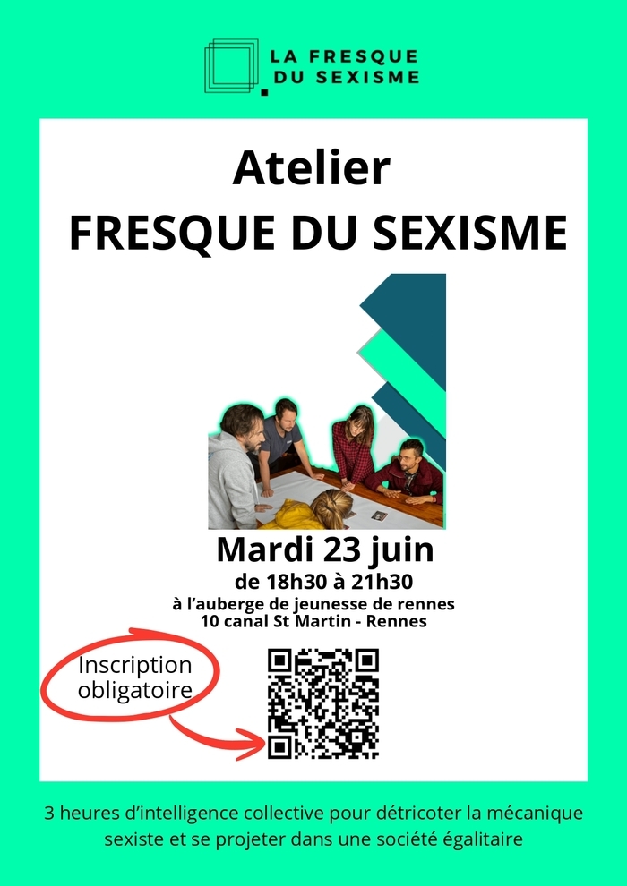 Atelier fresque du sexisme