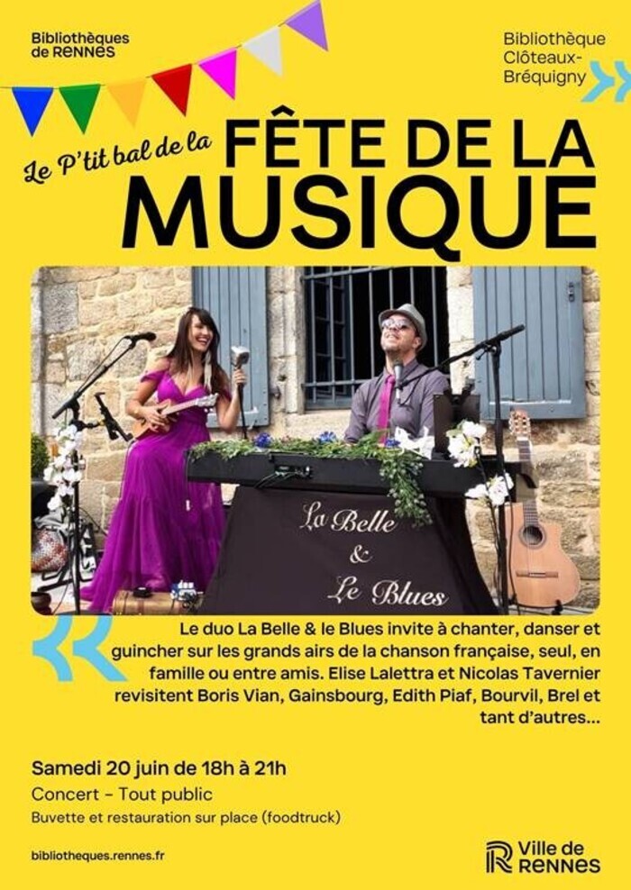 Le p'tit bal avec le duo La Belle et le Blues