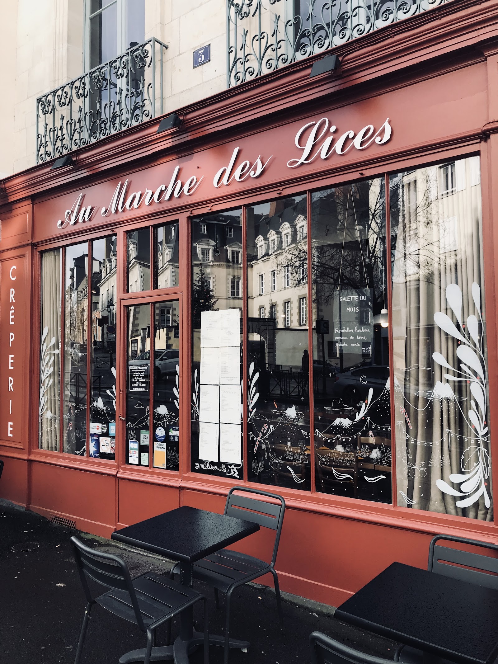 Ou manger une gaufre ou une crepe sucree a Rennes